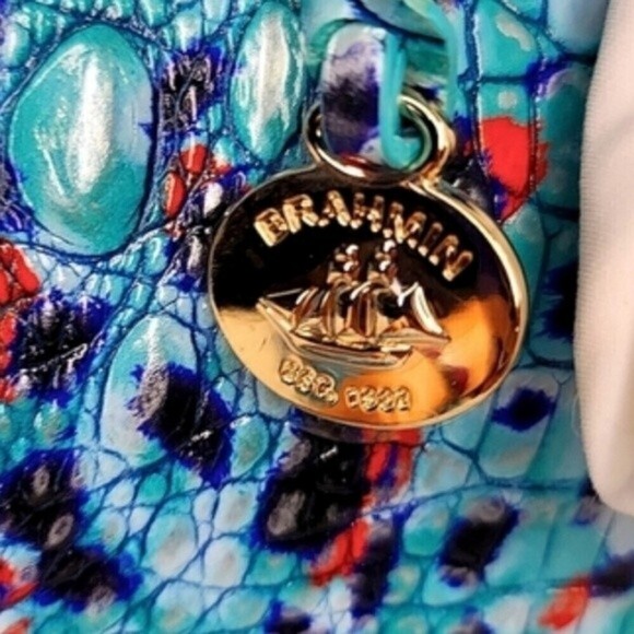 NWT BRAHMIN 2 PCS SET DESIGNER COLLECTABLE SATCHEL / SHOULDER BAG WALLET - Picture 6 of 14